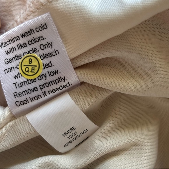 NEW Nine West Side-Tie Faux Wrap Mini Dress Womens Medium Pink Floral Spring - Picture 11 of 12